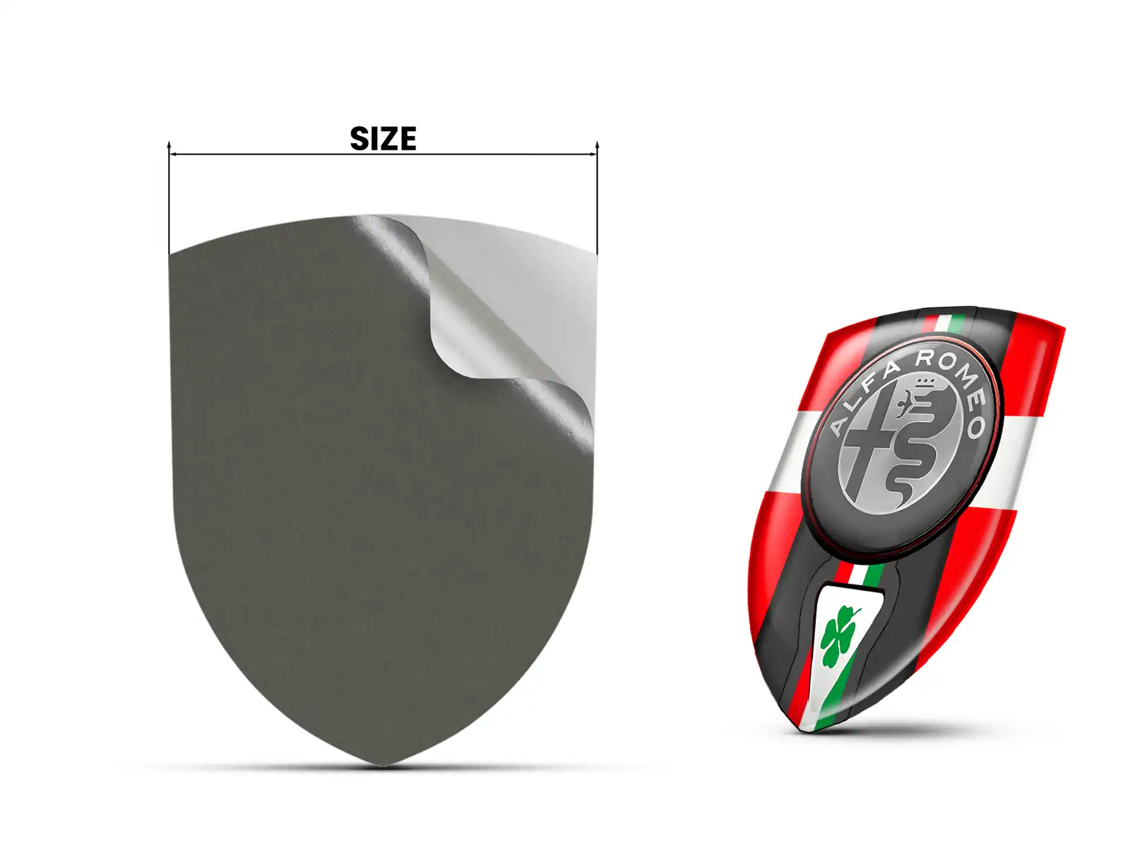 Alfa Romeo Heckscheibensticker Premium Exklusiv Robust Auto